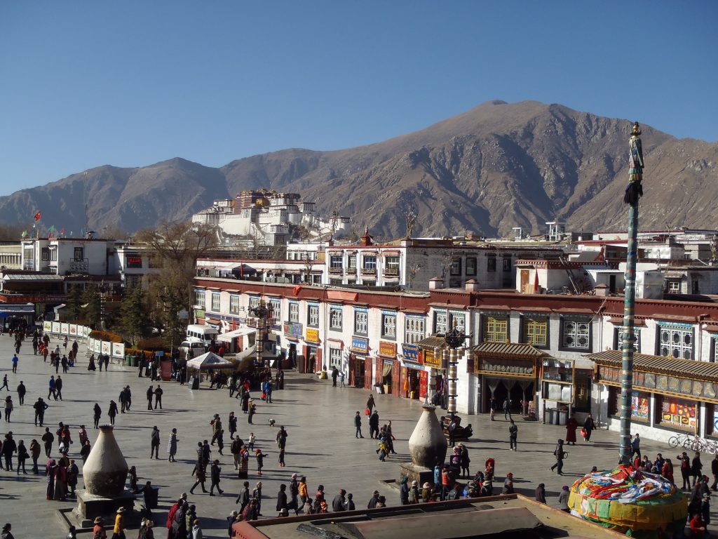 Barkhor Square, Lhasa, 48 hours in lhasa