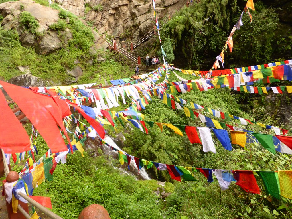 Prayer Flags, Paro, Bhutan, Tiger's Nest Monastery