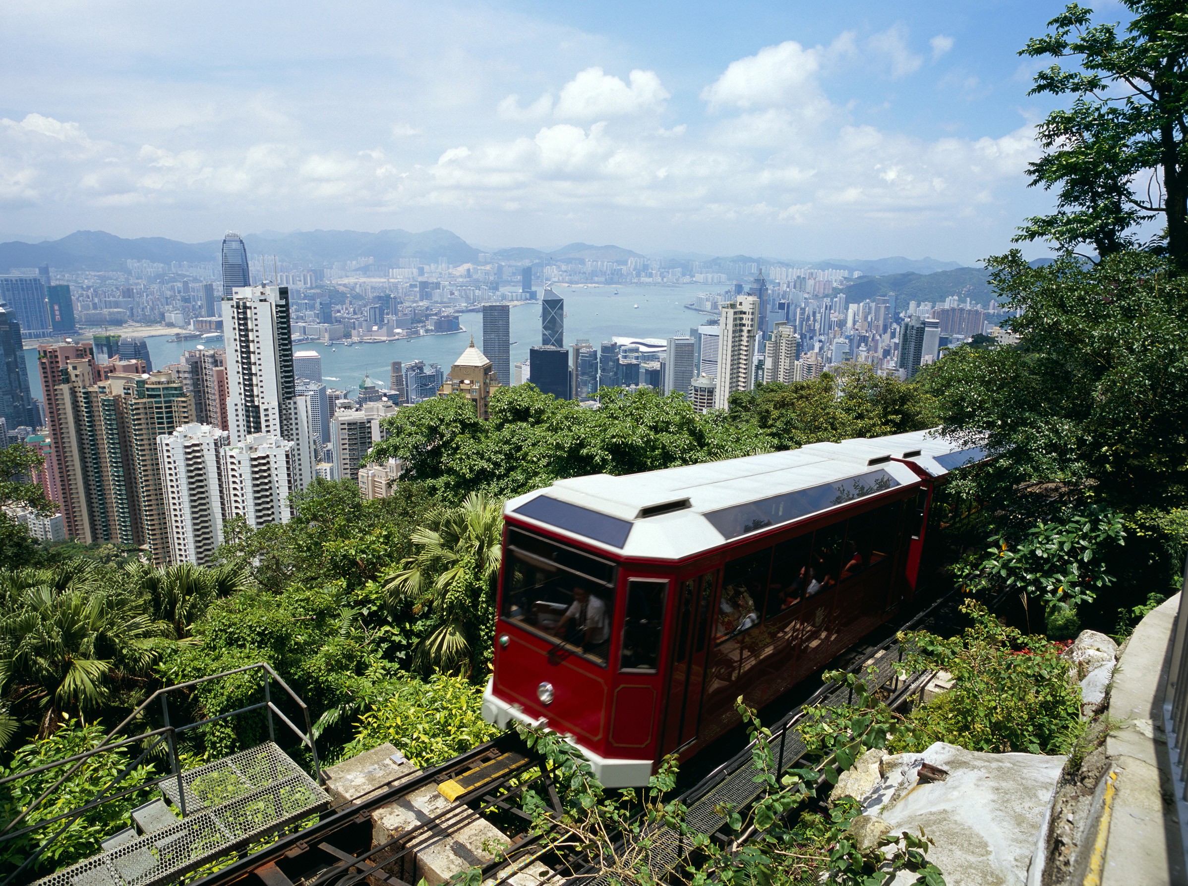 Victoria Peak Tram, Hong Kong, Hong Kong vs Singapore