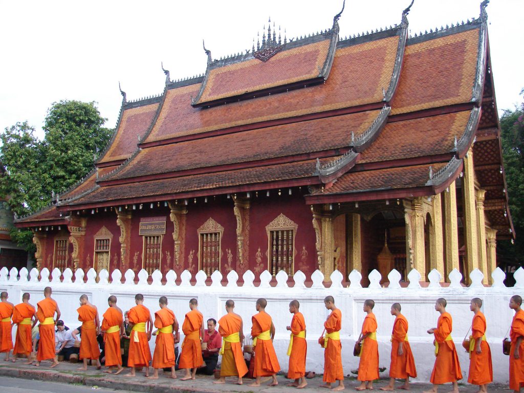 Giving of Alms, Laos, staff hotlist