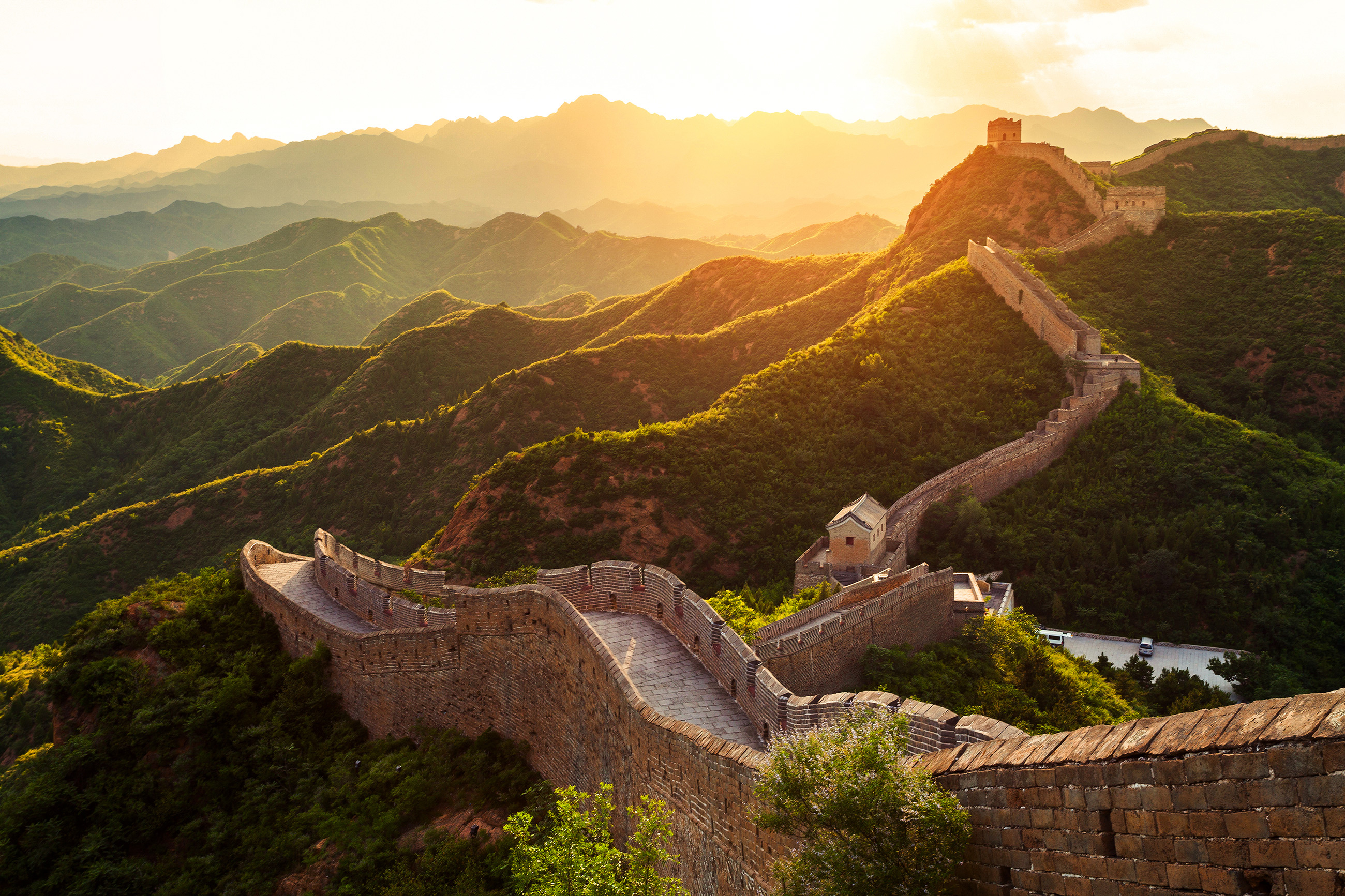Great Wall of China, business class