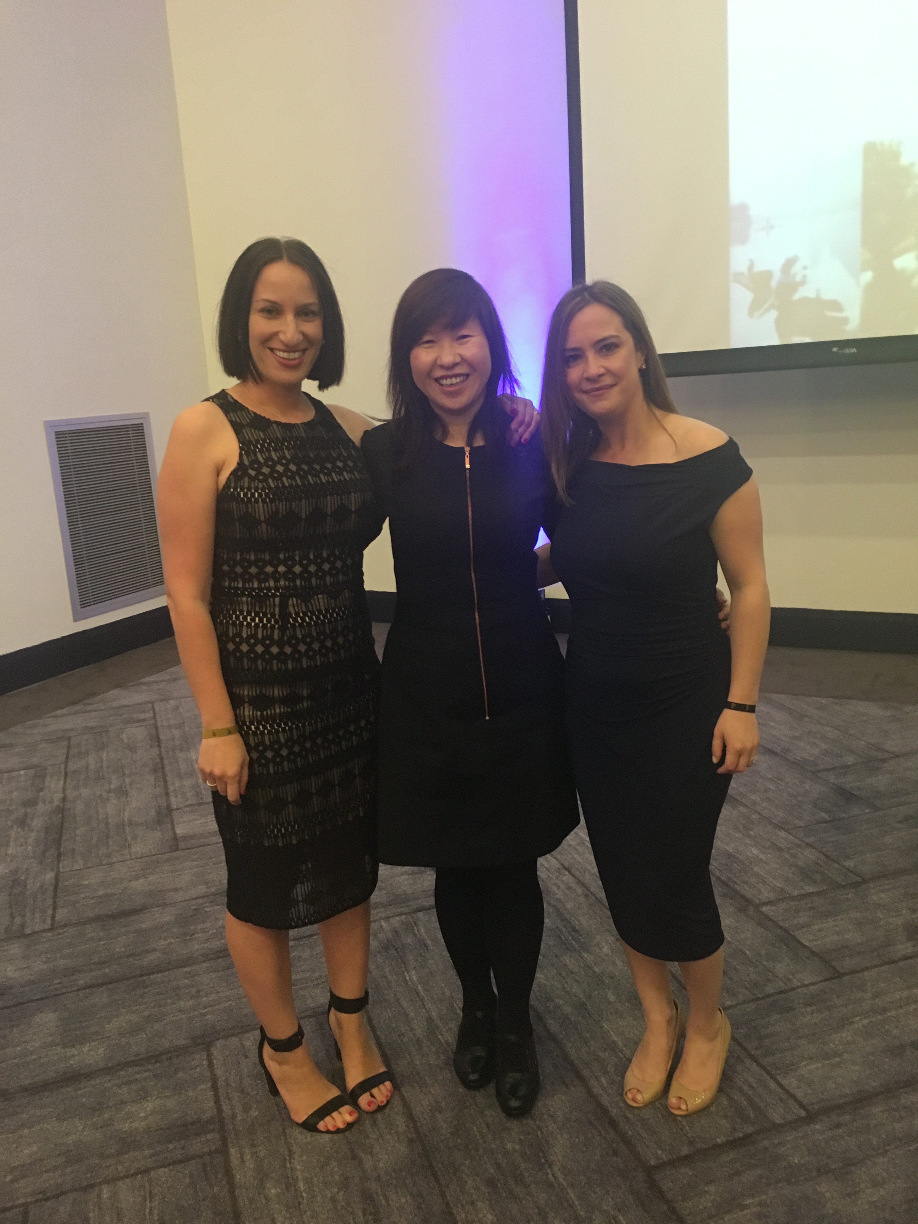 Wendy with Christine & Amanda - the 1st Wendy Wu Tours team!