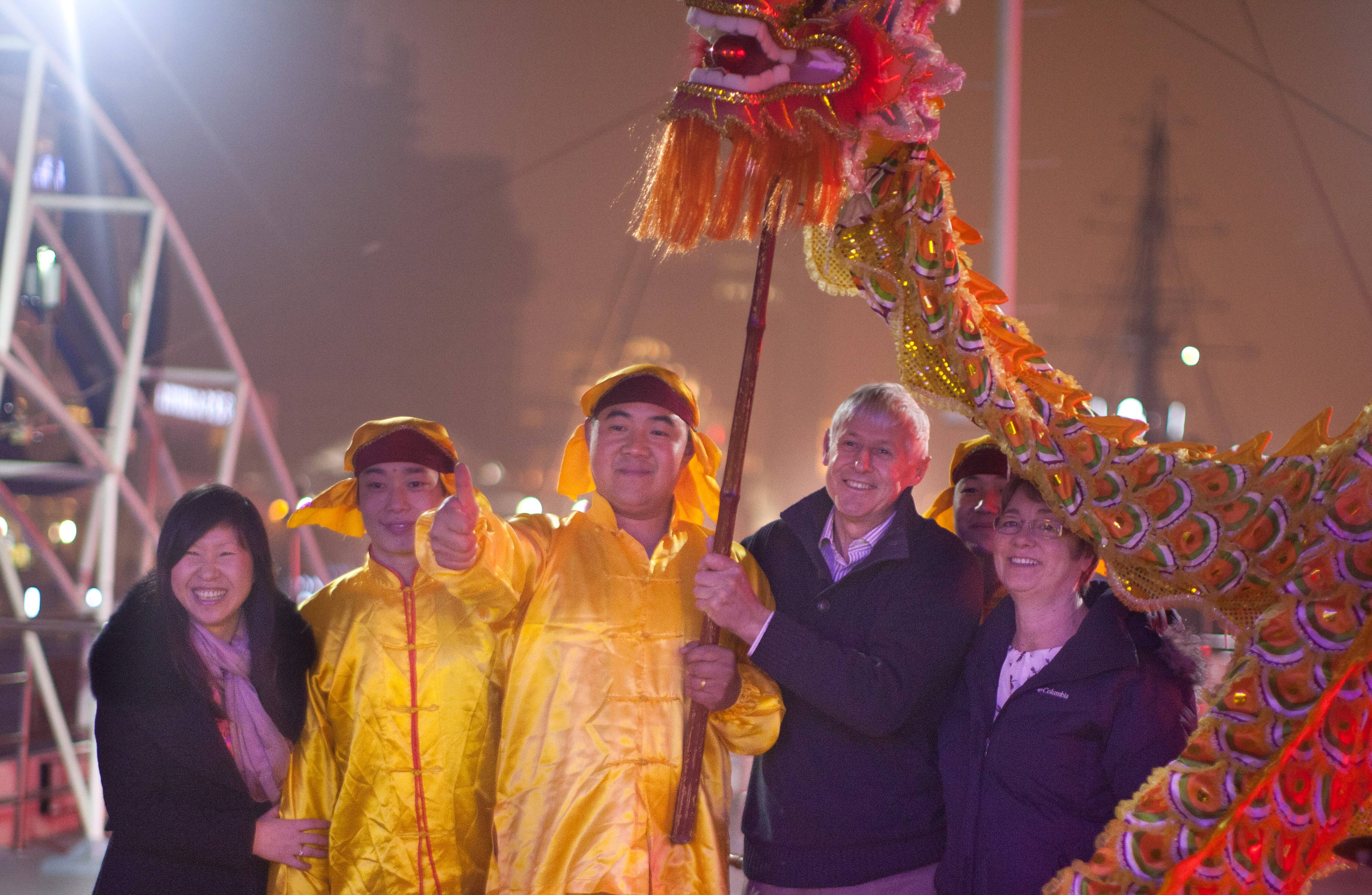 Wendy on the 1st Chinese New Year tour, Wendy wu