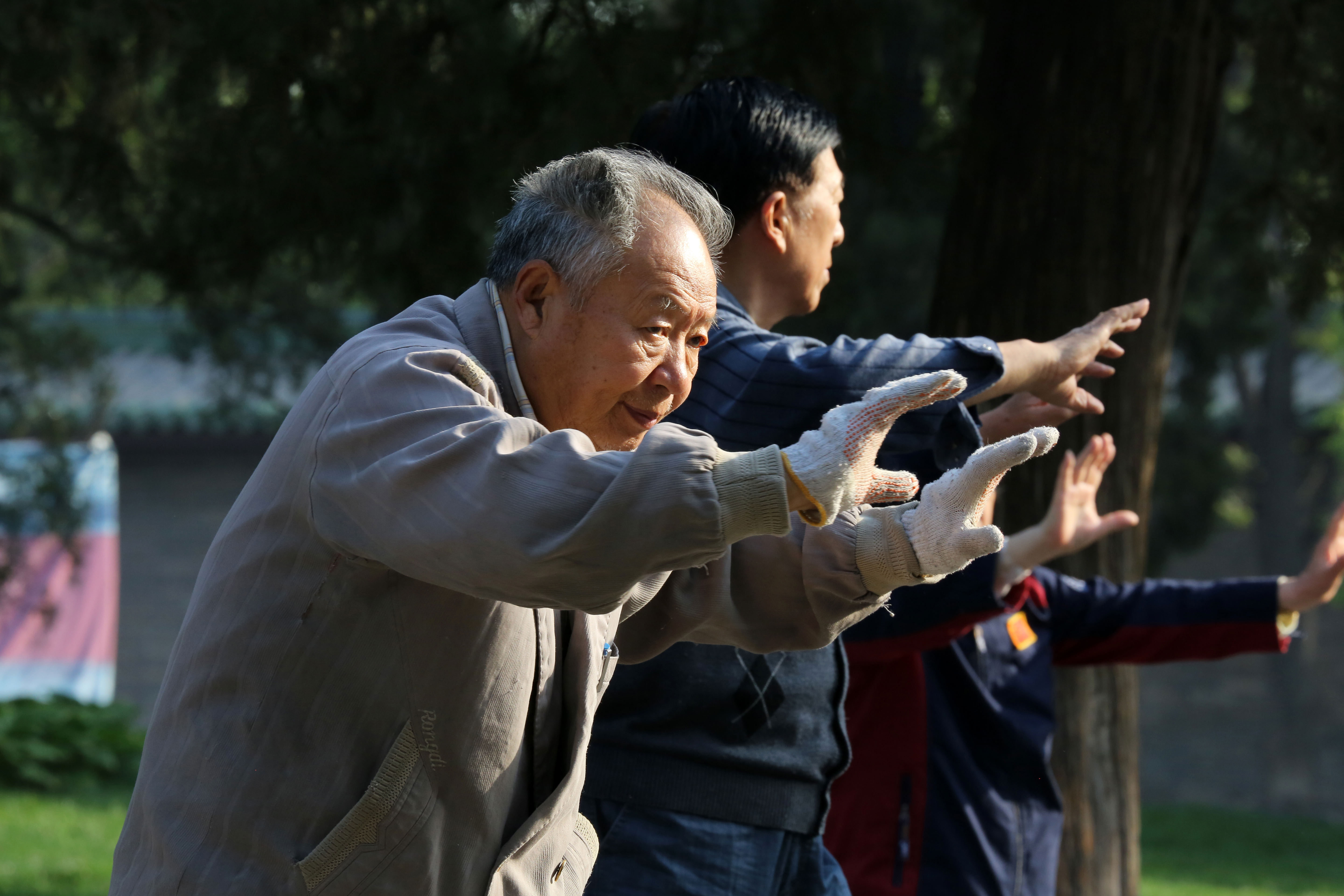 Tai Chi Morning Exercise, travel photography