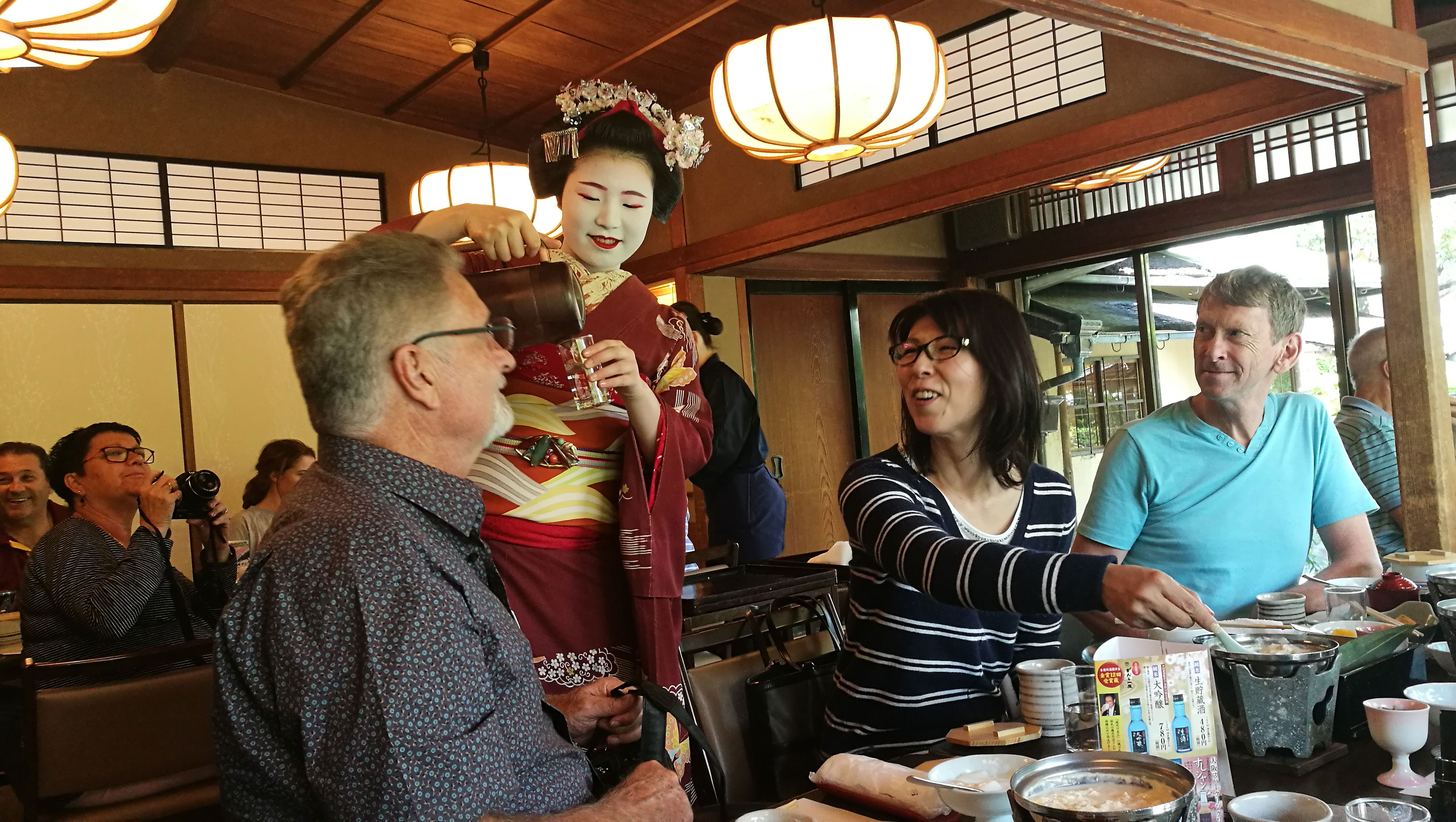 Lunch with a Maiko in Kyoto, traditional Japan