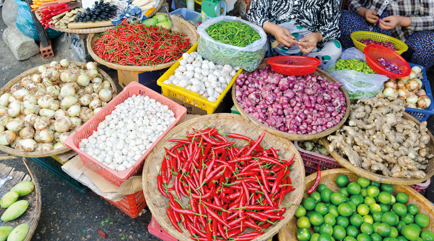 Southern Vietnam Market Stall, taste
