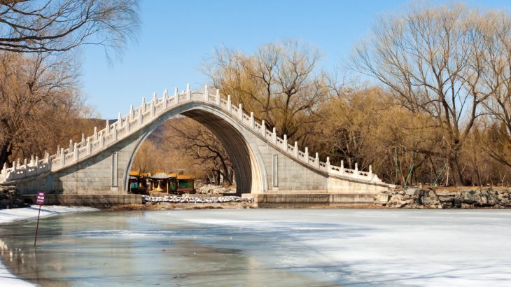 Summer Palace, Beijing China asia winter