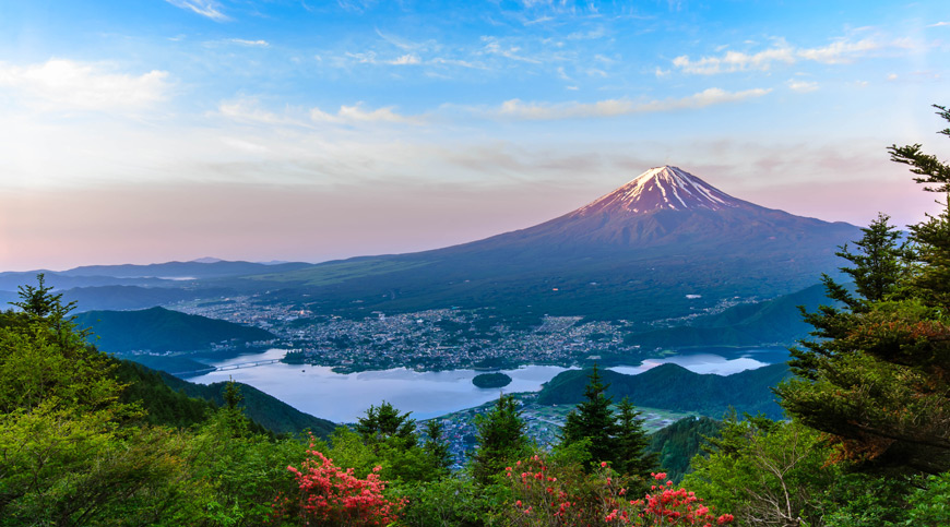 Aerial View of Mt. Fuji, Japan, travel wish list