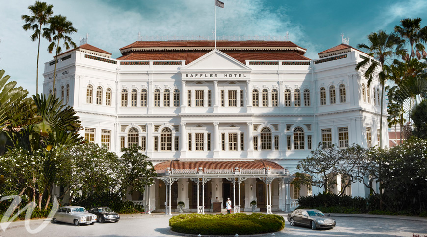 Raffles Hotel, travel to Singapore