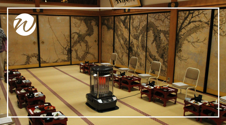 Dining Room at a Temple Stay, Koyasan, Asia bucket list