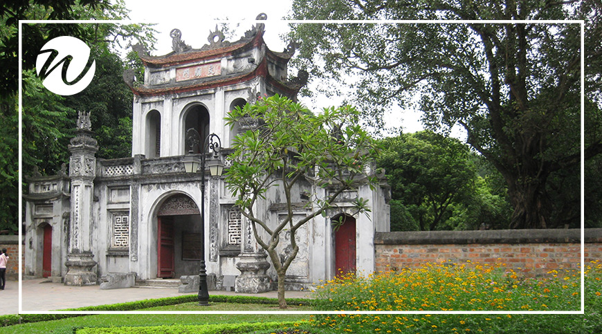 Temple of Literature, Hanoi, historic sites of Vietnam