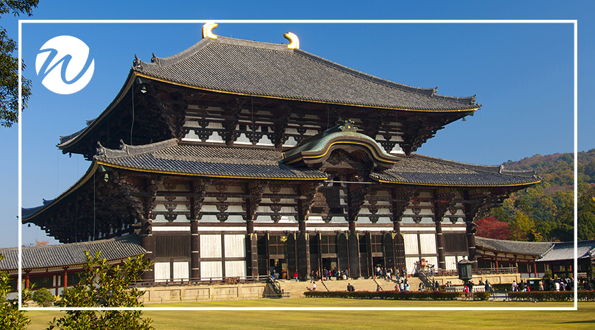 Todai-ji Temple, Nara, temples and shrines