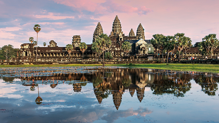 Reflection of Angkor Wat