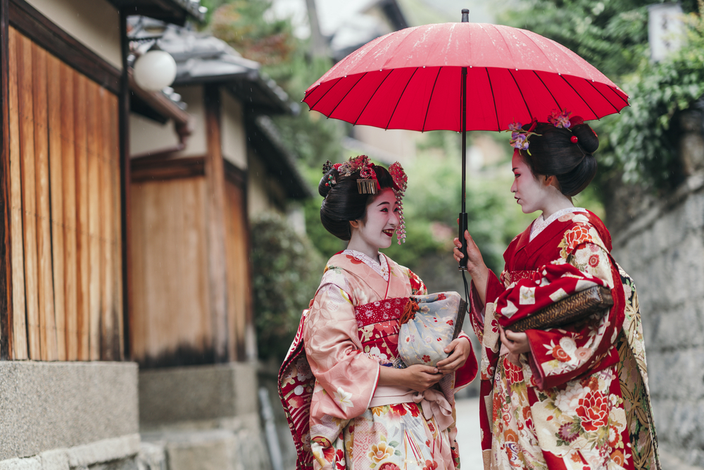 Geisha in Kyoto, Japan