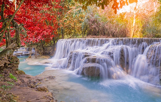 Day 8: Kuang Si Waterfalls