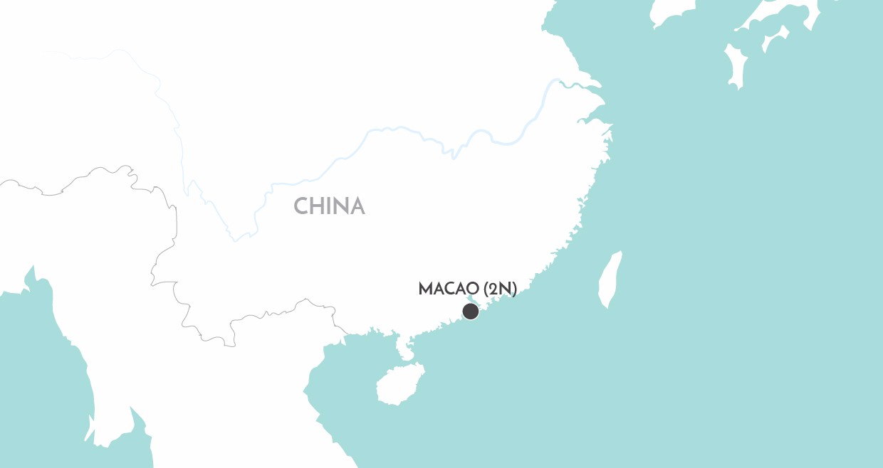 Taste Of Macao map