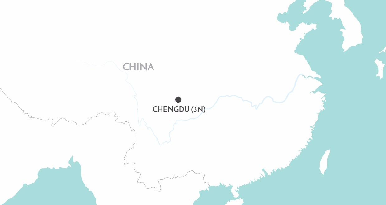 Chengdu Short Stay map