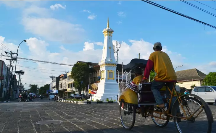 Becak Tour of Yogyakarta