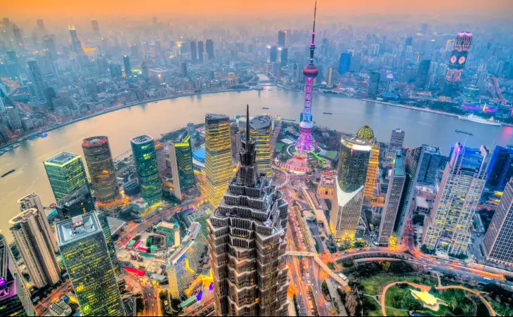 See Shanghai from above