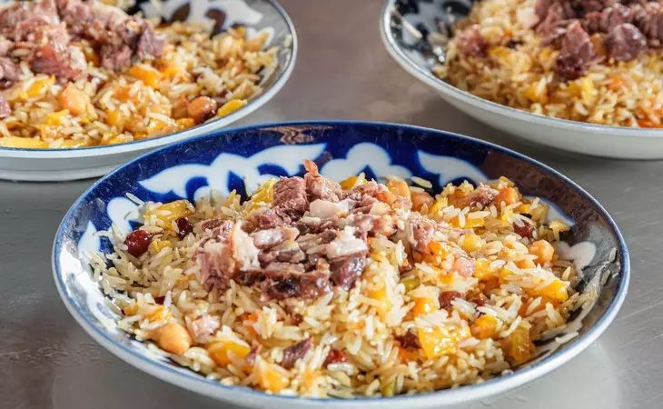 Enjoy Uzbekistan's national dish