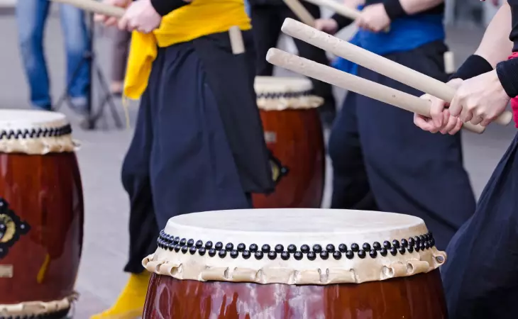 Try Taiko Drumming