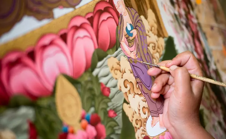 Craft a Tibetan Thangka