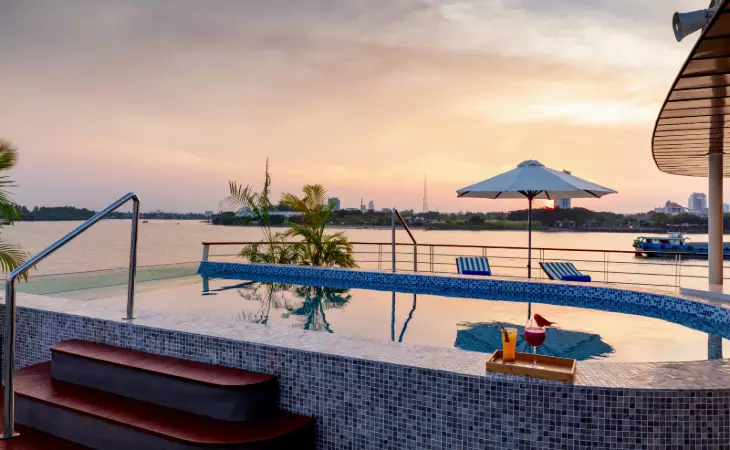 Christmas Aboard Victoria Mekong