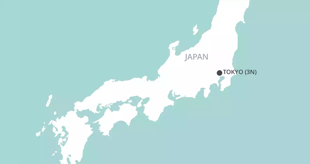 Tokyo Short Stay map