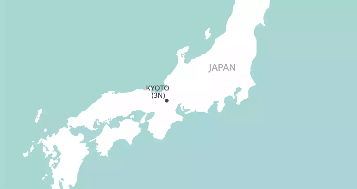 Kyoto Short Stay map