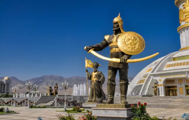 DAY 23:Ashgabat & the Akhal Tekes horses