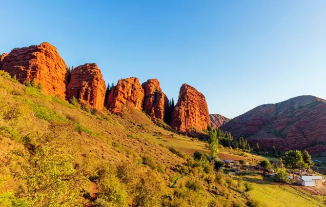 DAY 7: Jety-Orguz Gorge