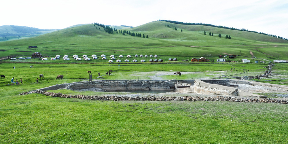 Tsenkher Hot Springs