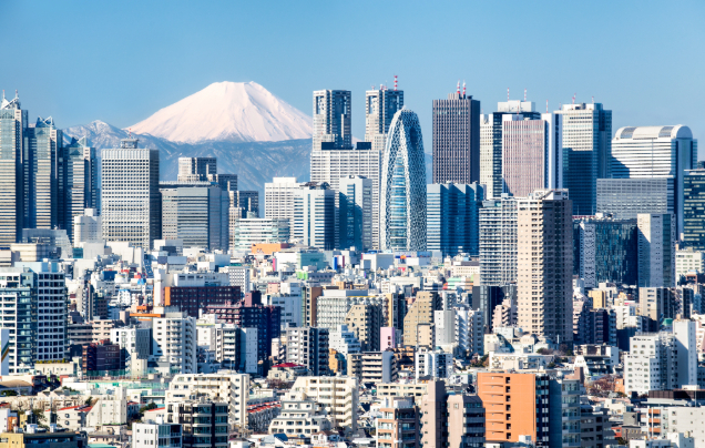 Days 1-2: Fly to Tokyo
