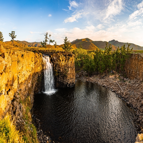 Orkhon Waterfall