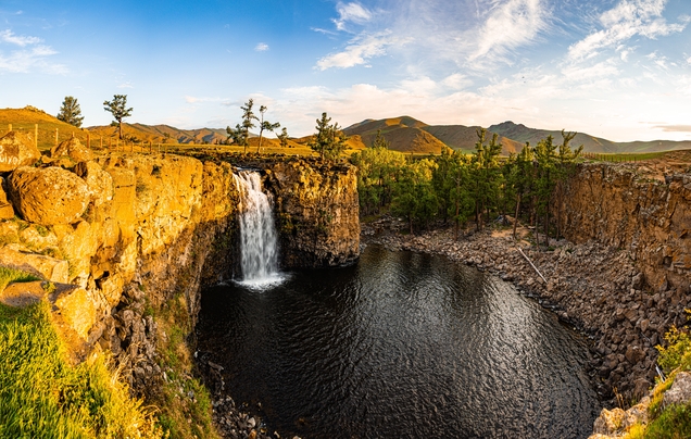 Day 10: Orkhon Waterfall