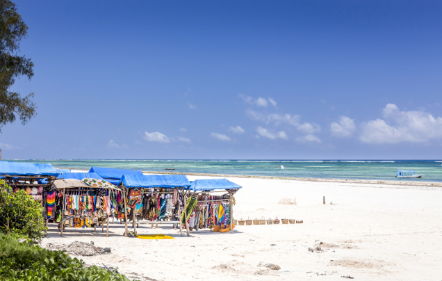 Day 1: Arrive Diani Beach