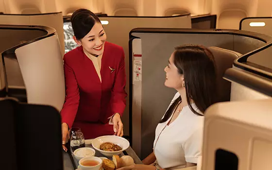 UPGRADE TO BUSINESS CLASS FROM $599pp ONE WAY
