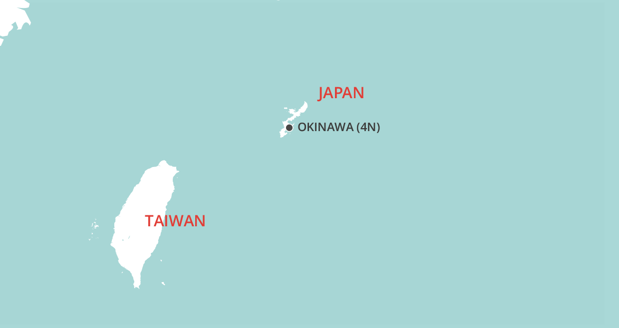 Okinawa Yomitan Beach Extension map