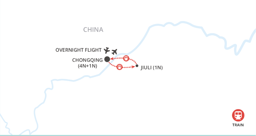 In Pursuit of Wellness in China map