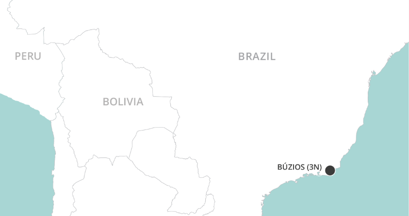 Buzios Beach Stay map