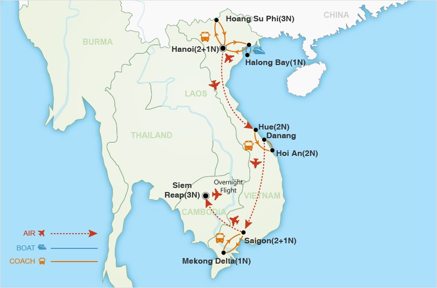 Vietnam and Cambodia Discovery Vietnam Discovery Tour Wendy Wu Tours