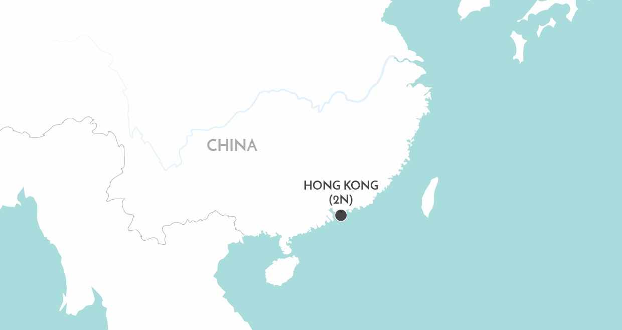 Hong Kong Glimpses map